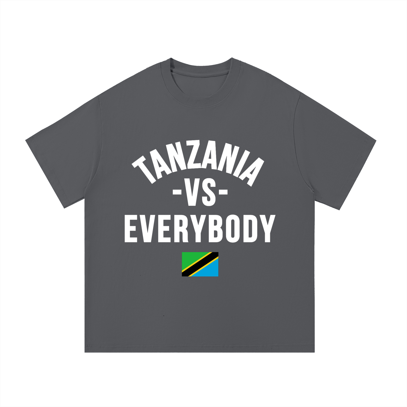 Tanzania Vs Everybody Essential Cotton T-Shirt