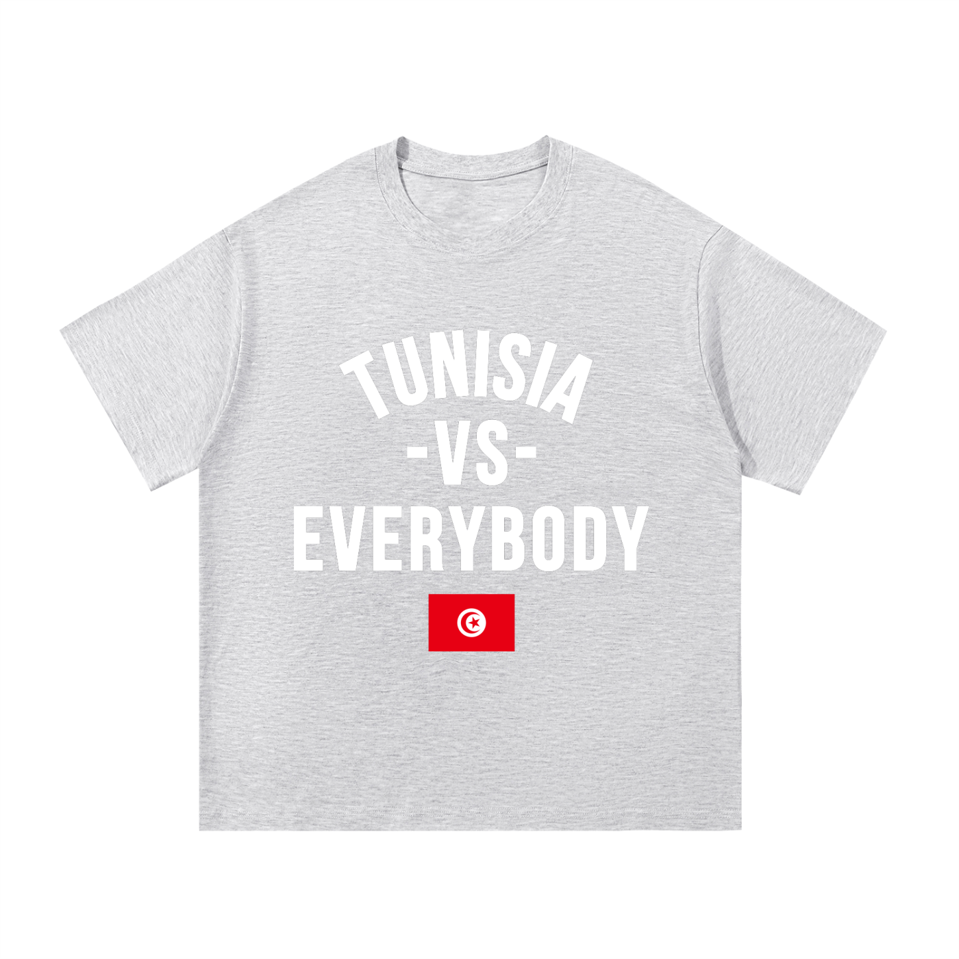 Tunisia Vs Everybody Essential Cotton T-Shirt