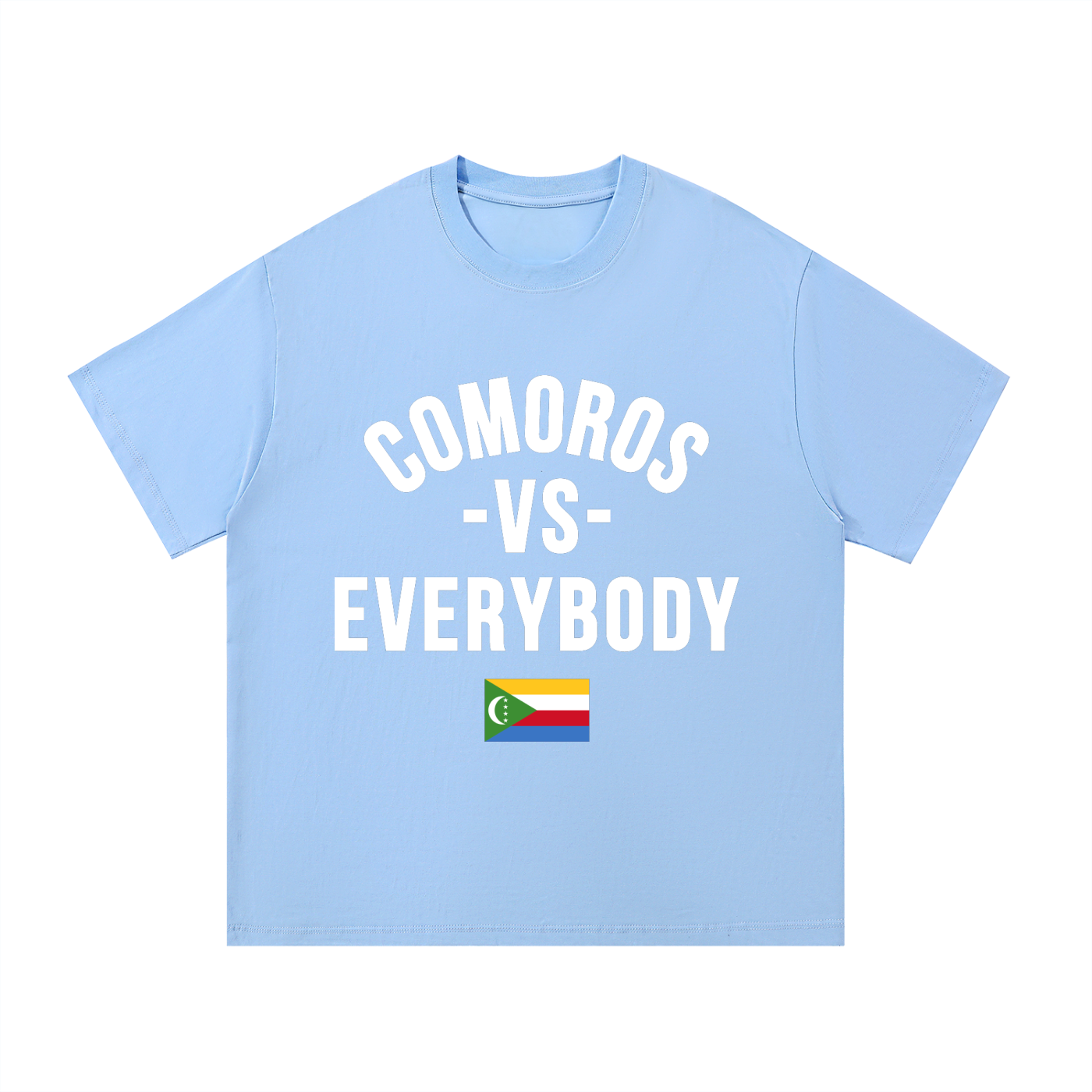 Comoros Vs Everybody Essential Cotton T-Shirt