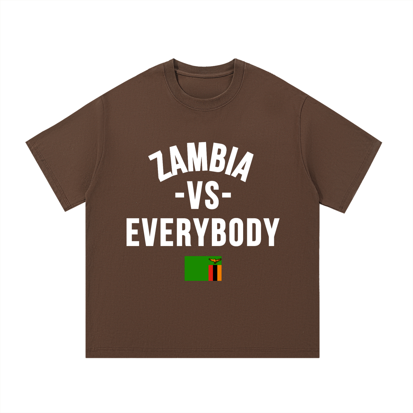 Zambia Vs Everybody Essential Cotton T-Shirt