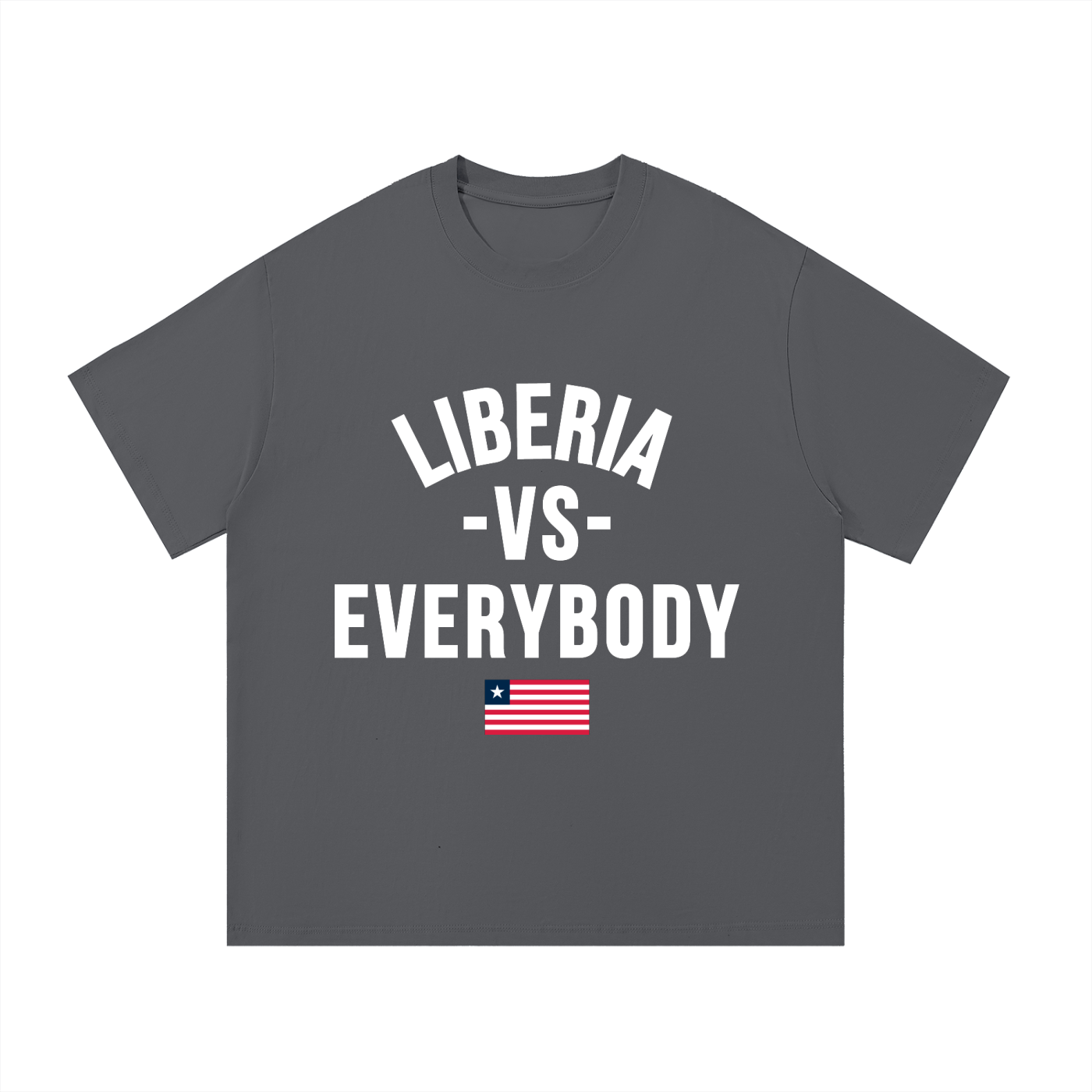 Liberia Vs Everybody Essential Cotton T-Shirt