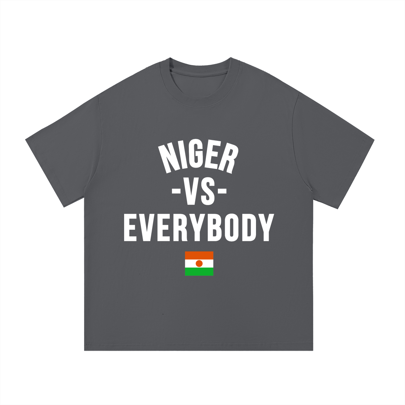 Niger Vs Everybody Essential Cotton T-Shirt