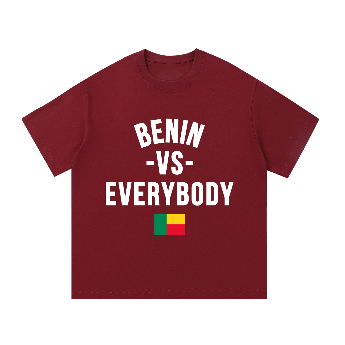 Benin Vs Everybody Essential Cotton T-Shirt