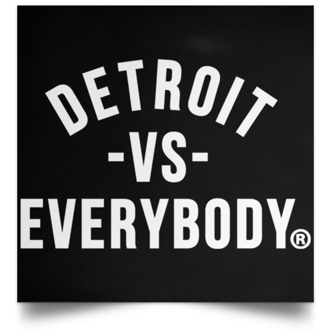 Detroit Vs Everybody Poster