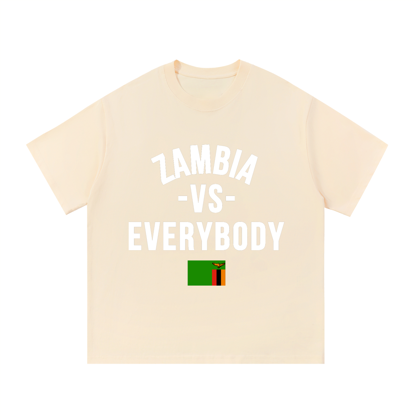Zambia Vs Everybody Essential Cotton T-Shirt