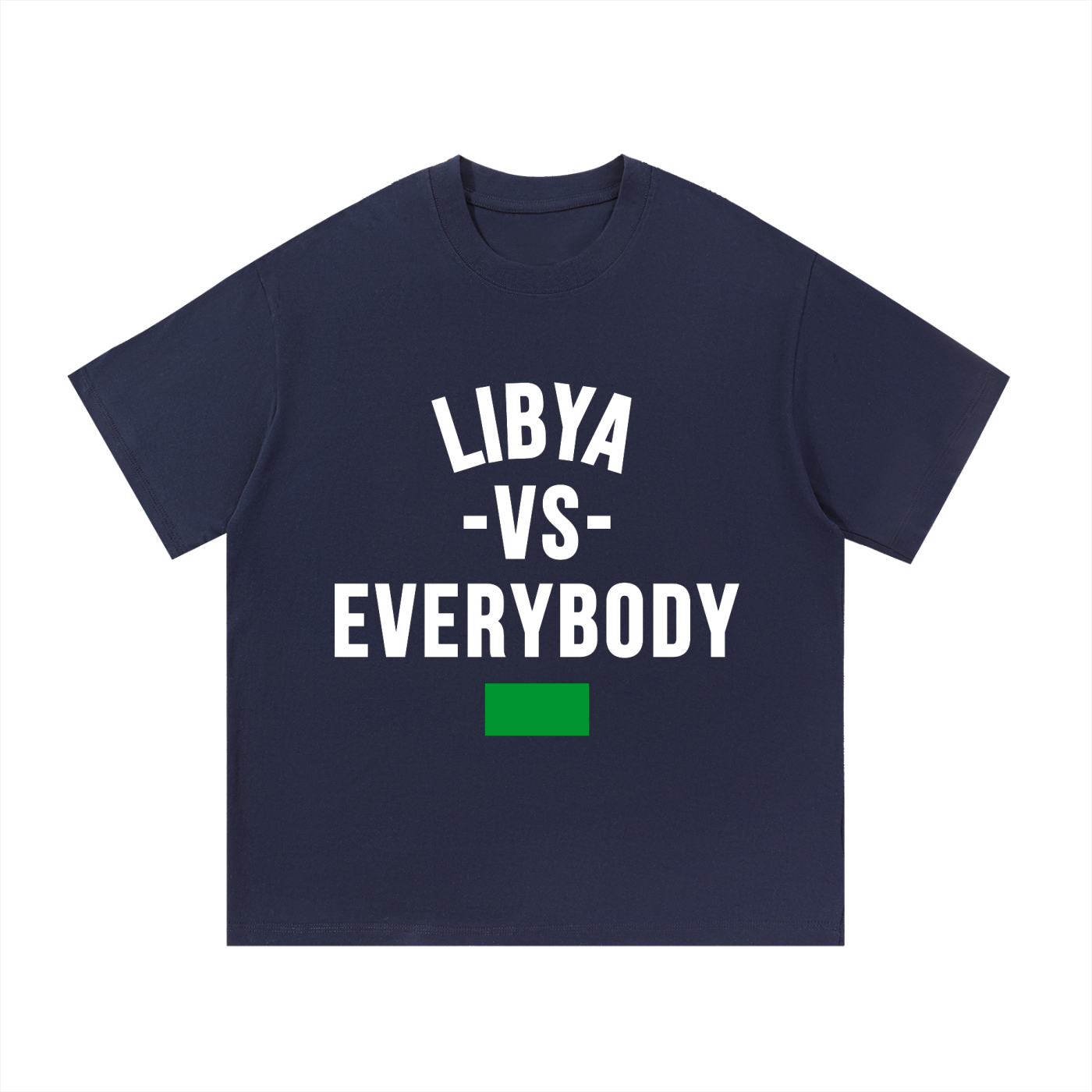 Libya Vs Everybody Essential Cotton T-Shirt
