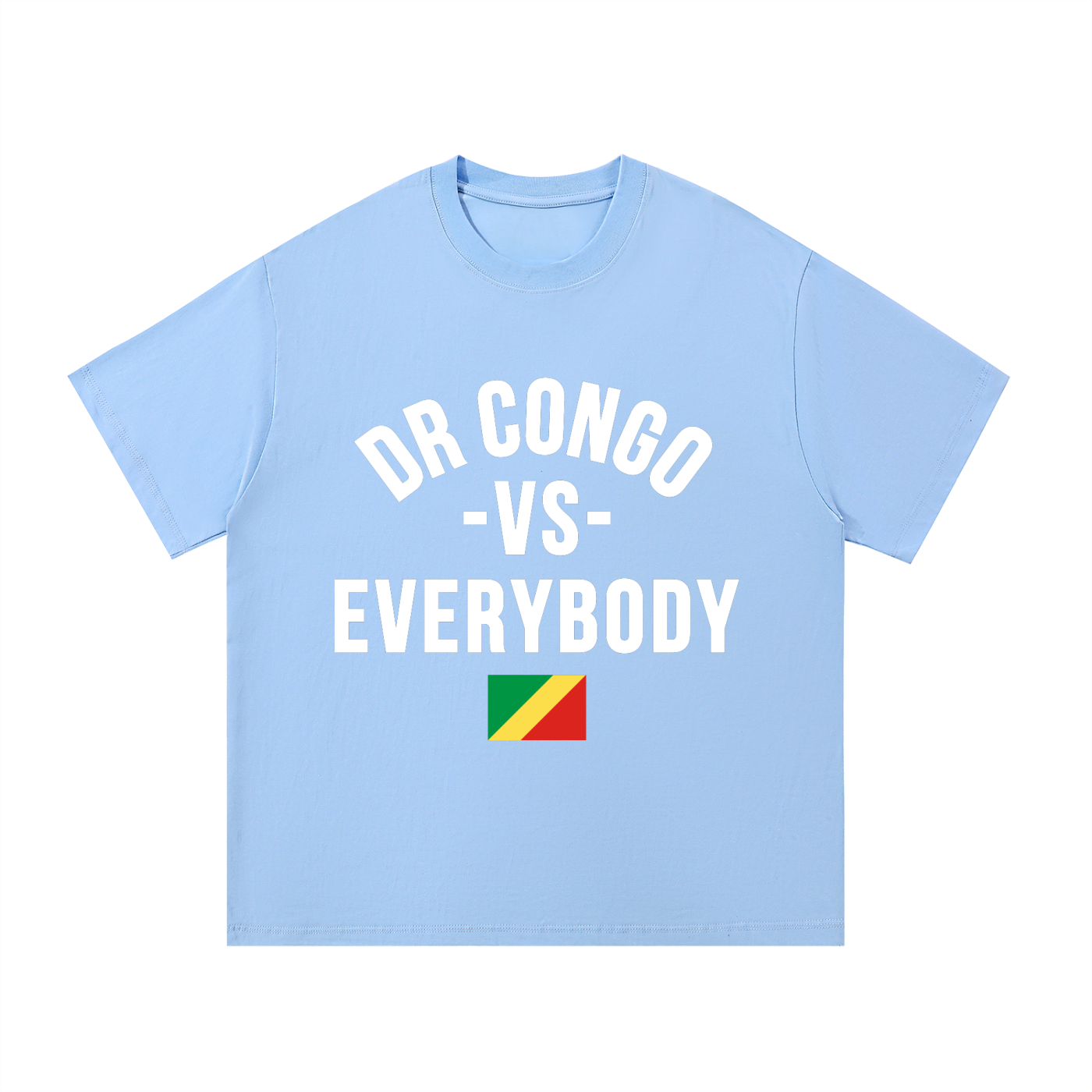 DR Congo Vs Everybody Essential Cotton T-Shirt