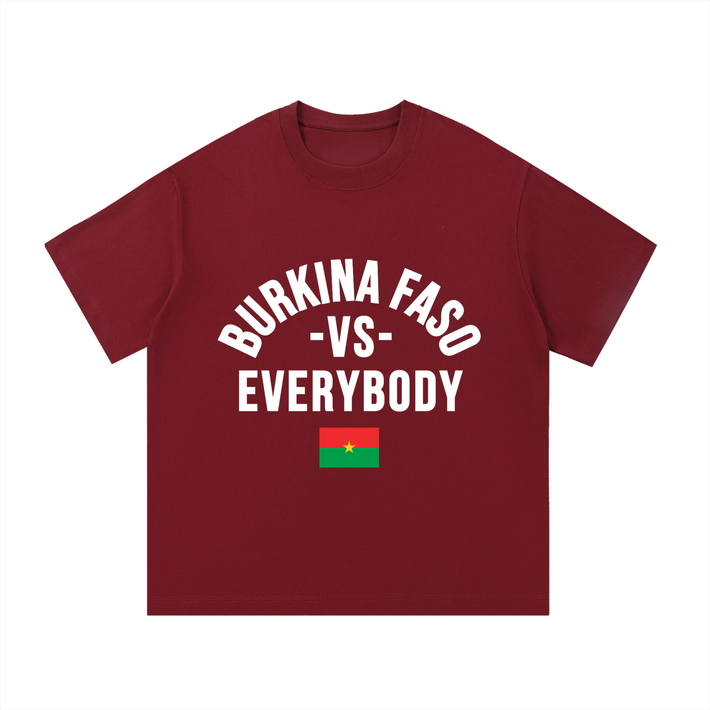 Burkina Faso Vs Everybody Essential Cotton T-Shirt