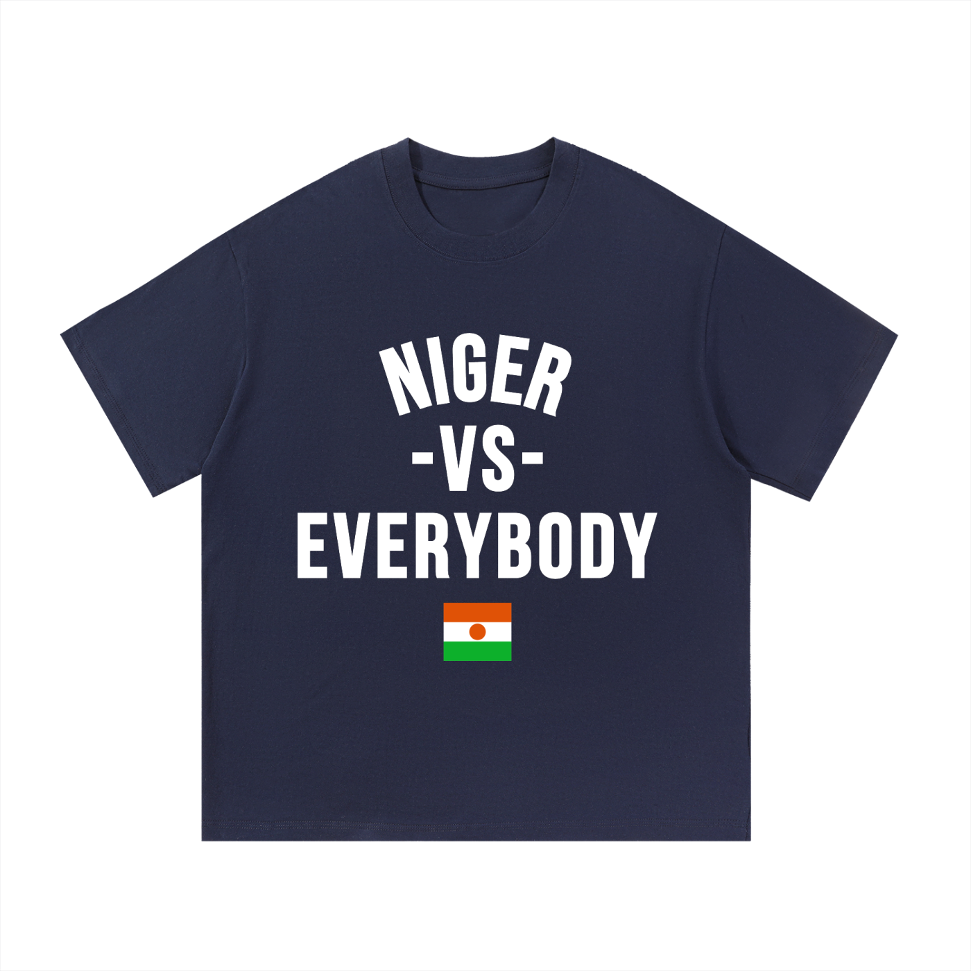 Niger Vs Everybody Essential Cotton T-Shirt