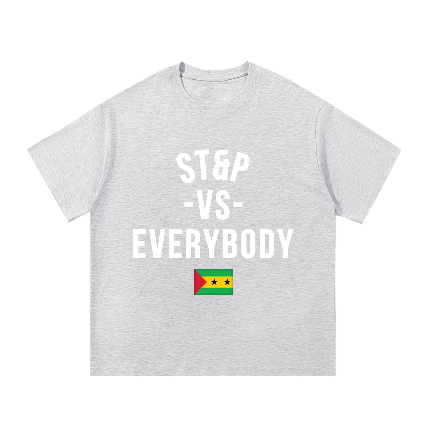 São Tomé and Príncipe Vs Everybody Essential Cotton T-Shirt