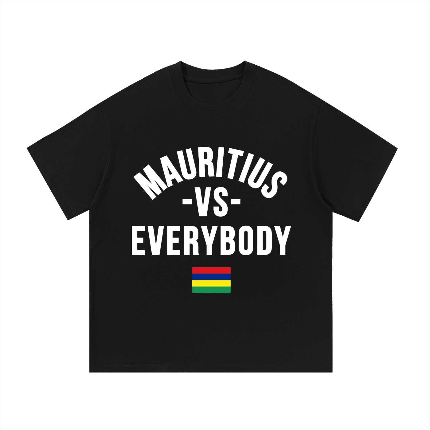 Mauritius Vs Everybody Essential Cotton T-Shirt