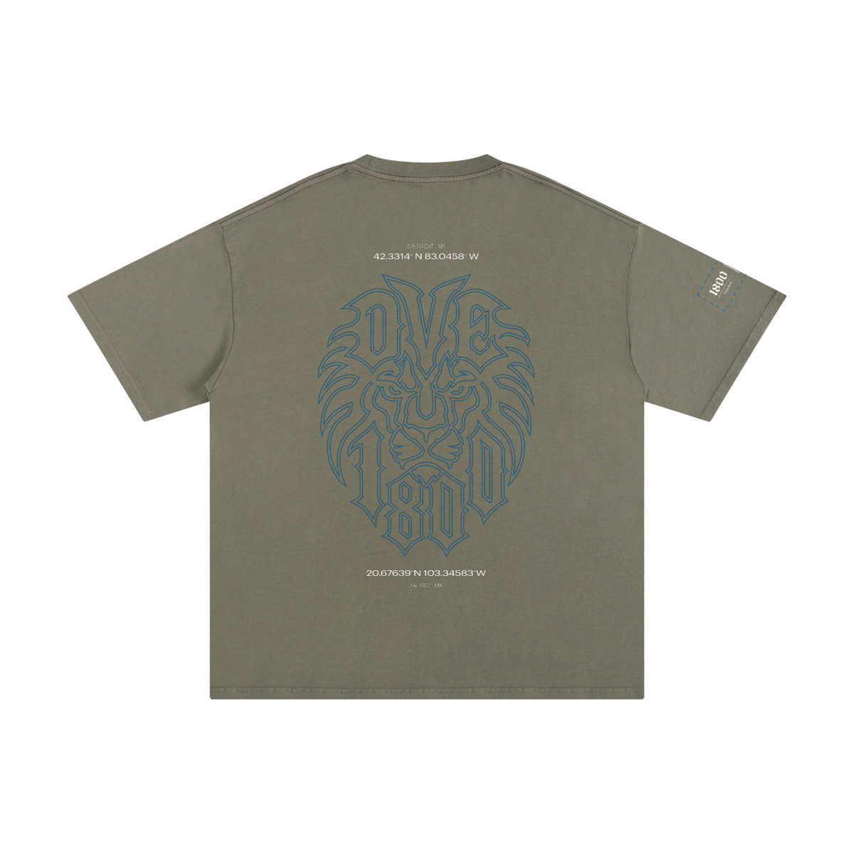 Detroit Loves Tequila Roar Tee
