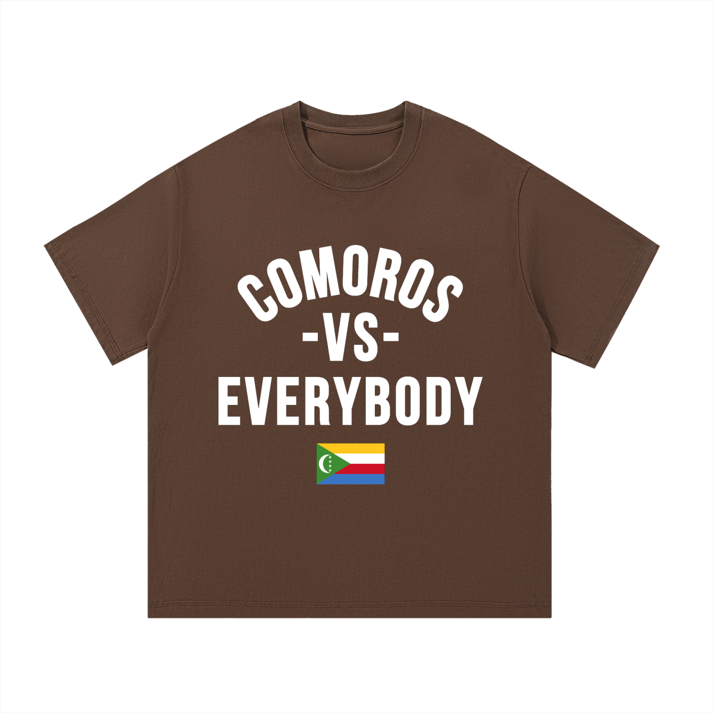 Comoros Vs Everybody Essential Cotton T-Shirt