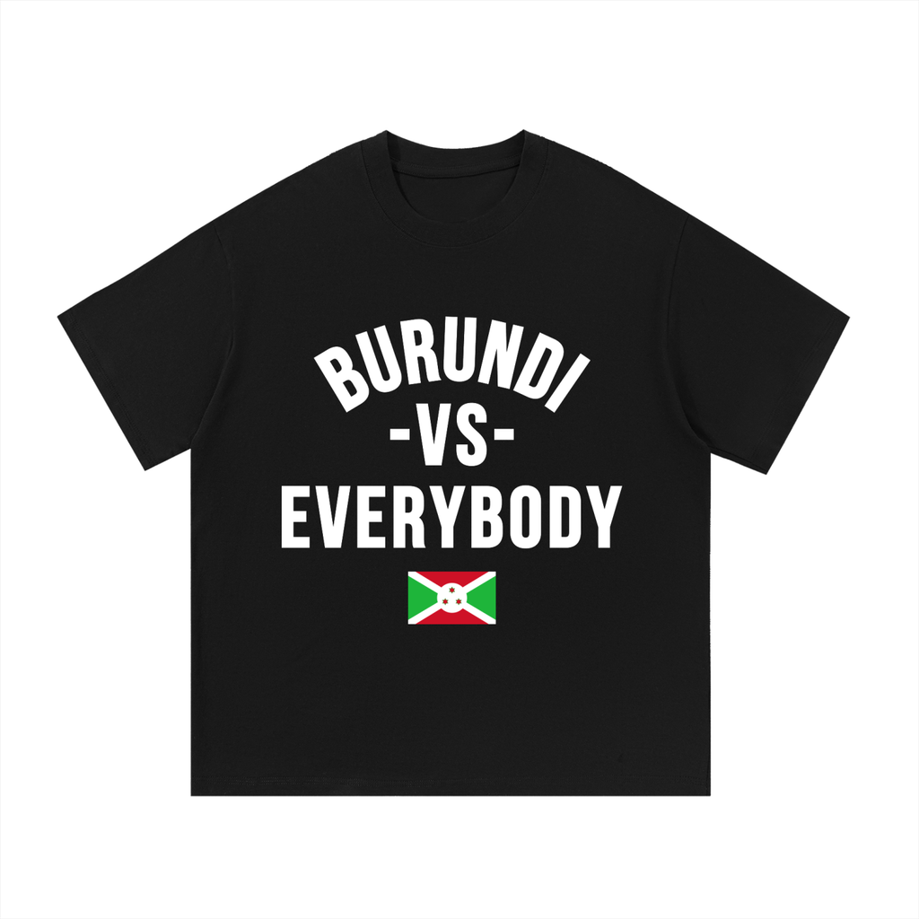 Burundi Vs Everybody Essential Cotton T-Shirt