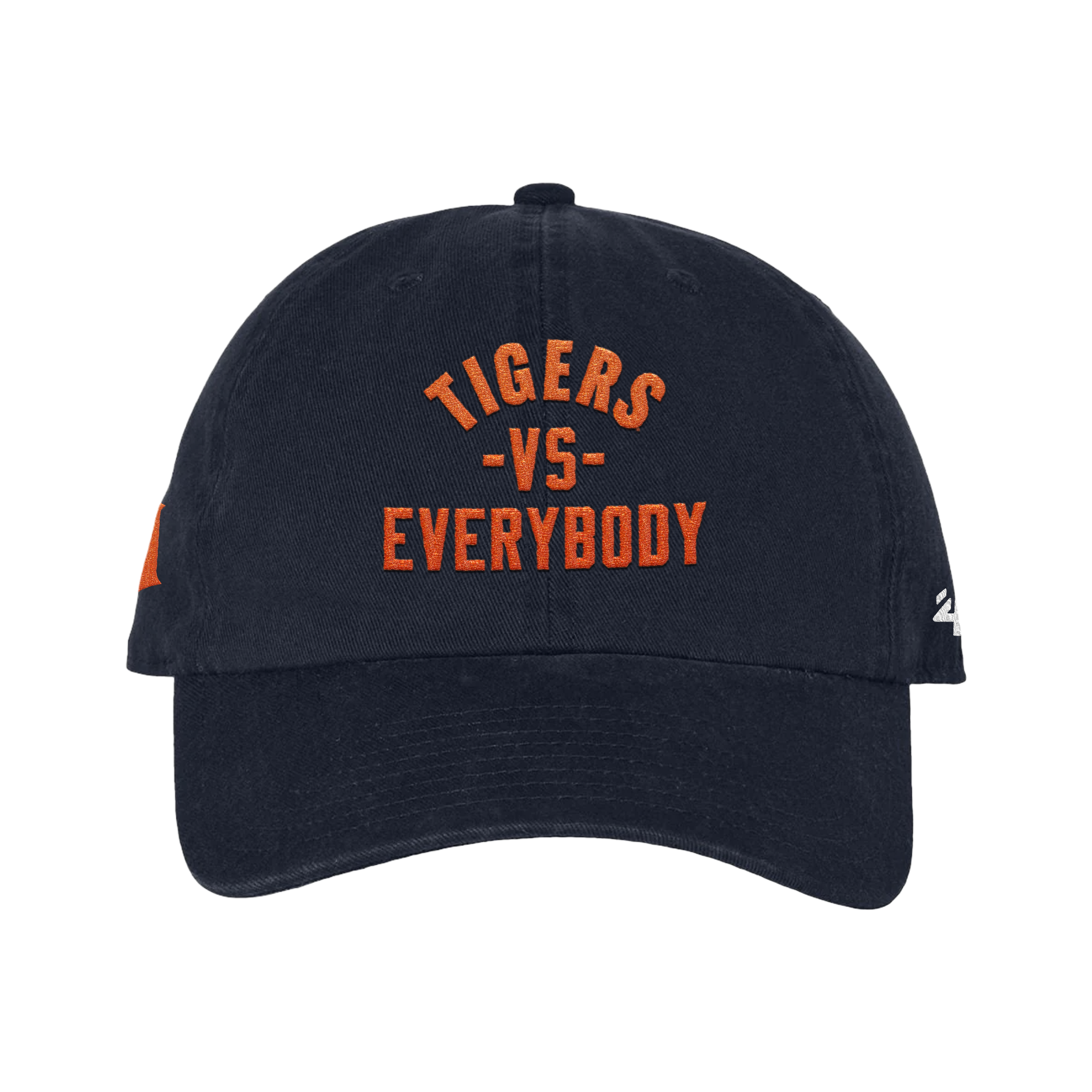 Tigers Vs Everybody '47 Sure Shot Hat - Navy/Orange