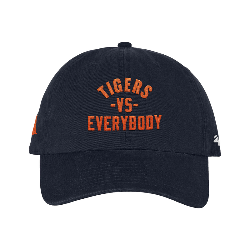 Tigers Vs Everybody '47 Sure Shot Hat - Navy/Orange