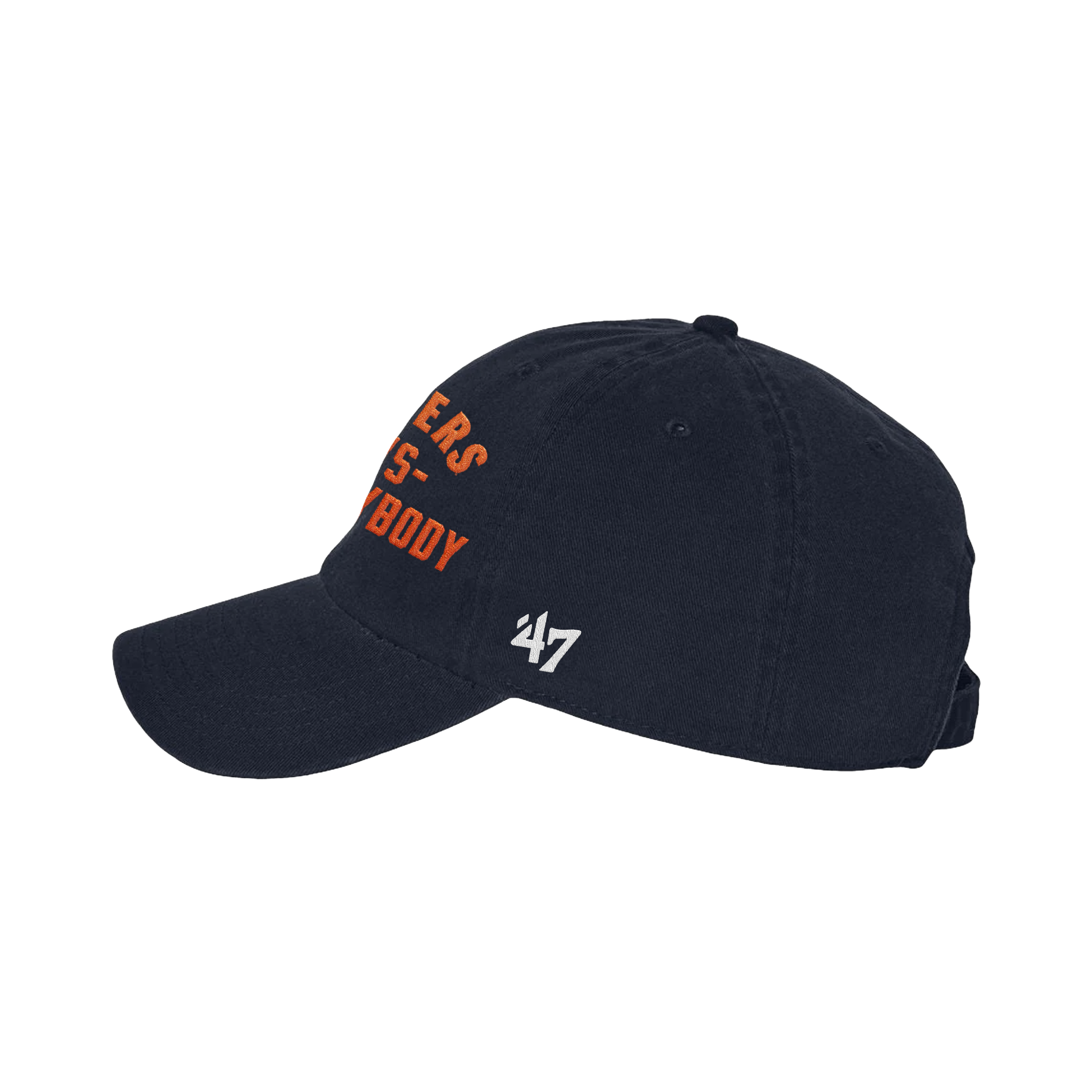 Tigers Vs Everybody '47 Sure Shot Hat - Navy/Orange