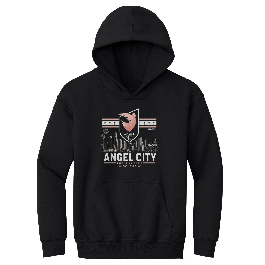 Angel City FC Skyline Logo WHT