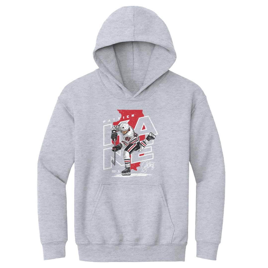 Patrick Kane Chicago Player Map WHT