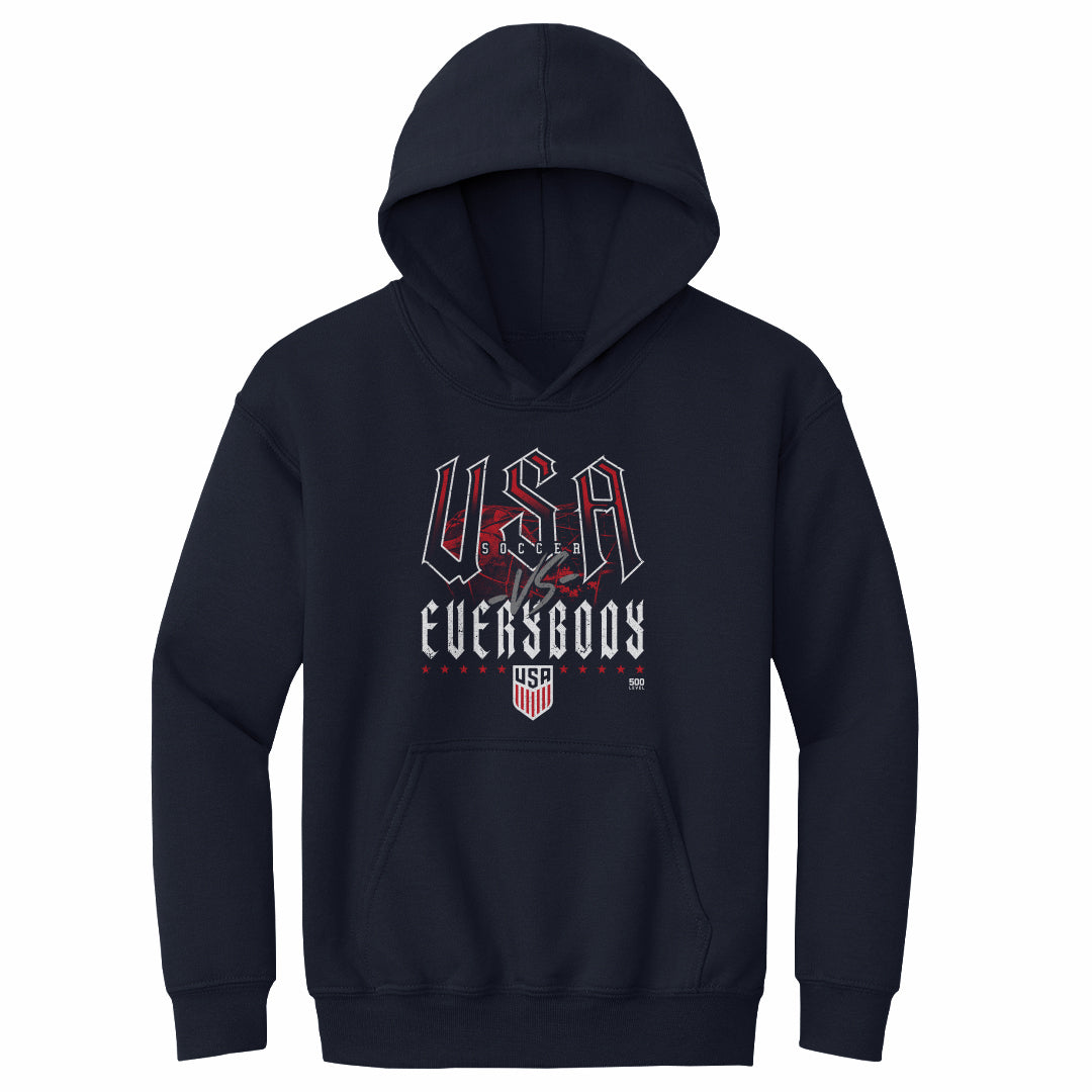 U.S. Soccer Vs. Everybody Grunge WHT