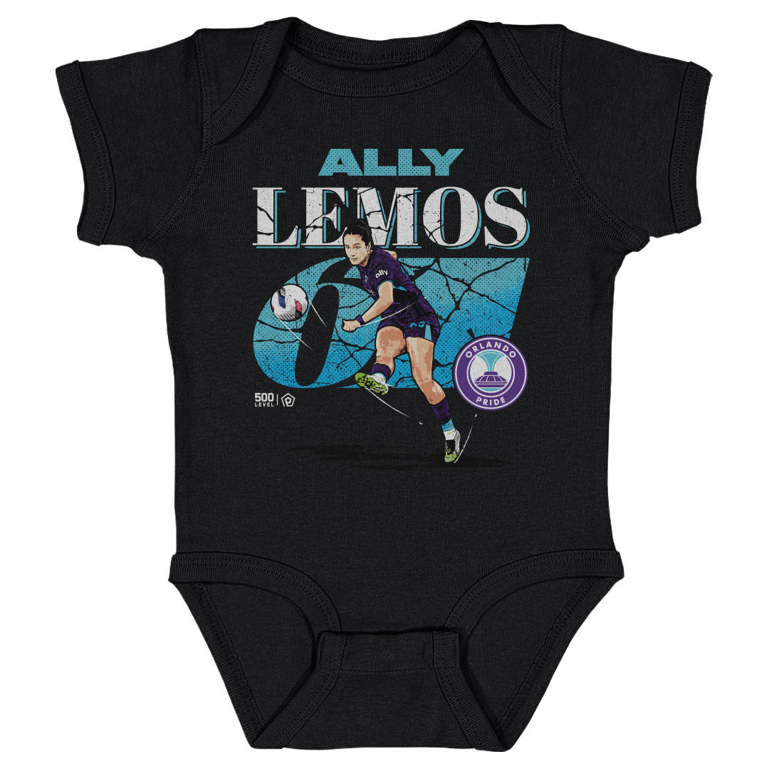 Ally Lemos Orlando Pride Cracked Number WHT