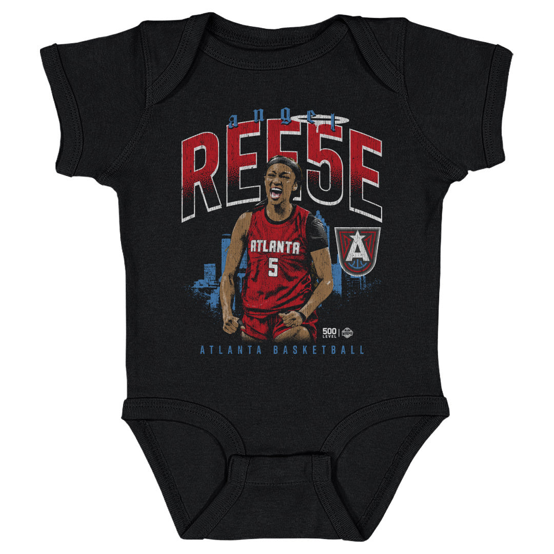 Angel Reese Atlanta Dream Cityscape WHT