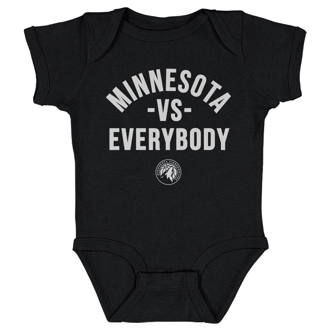 Minnesota Timberwolves Vs. Everybody Baby Onesie