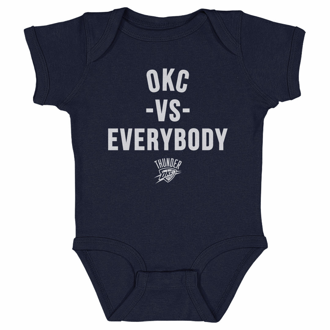 Oklahoma City Thunder Vs. Everybody Baby Onsie