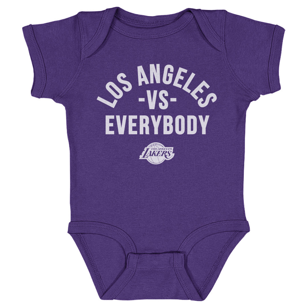 Los Angeles Lakers Vs. Everybody Baby Onesie