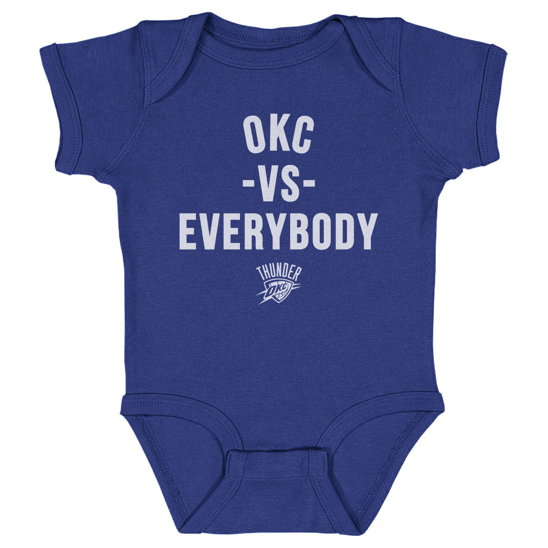 Oklahoma City Thunder Vs. Everybody Baby Onsie