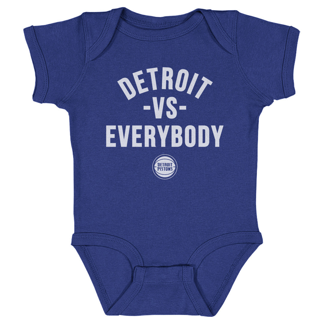 Detroit Pistons Vs. Everybody Baby Onesie
