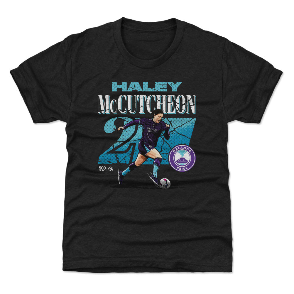 Haley McCutcheon Orlando Pride Cracked Number WHT