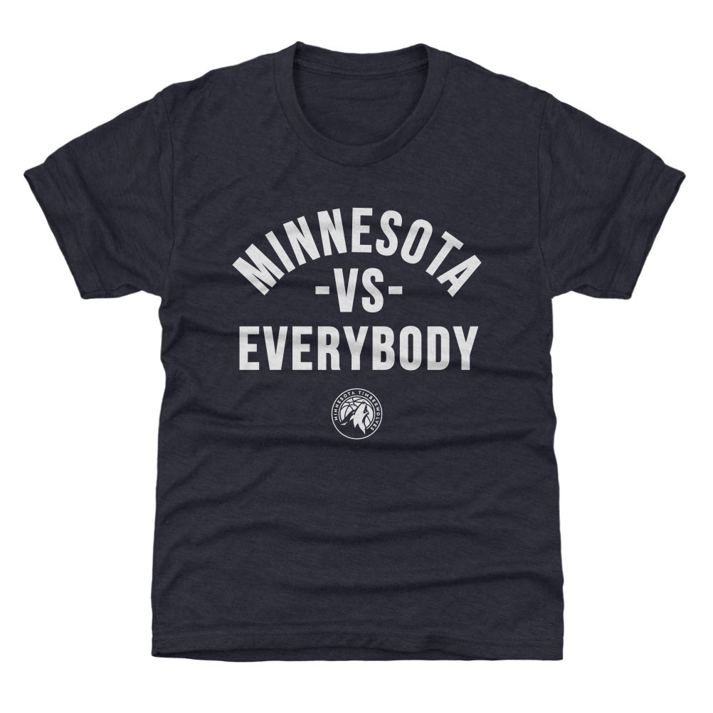 Minnesota Timberwolves Vs. Everybody Kid's Tee