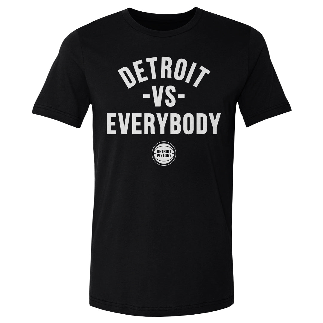 Detroit Pistons Vs. Everybody Men's Cotton Tee
