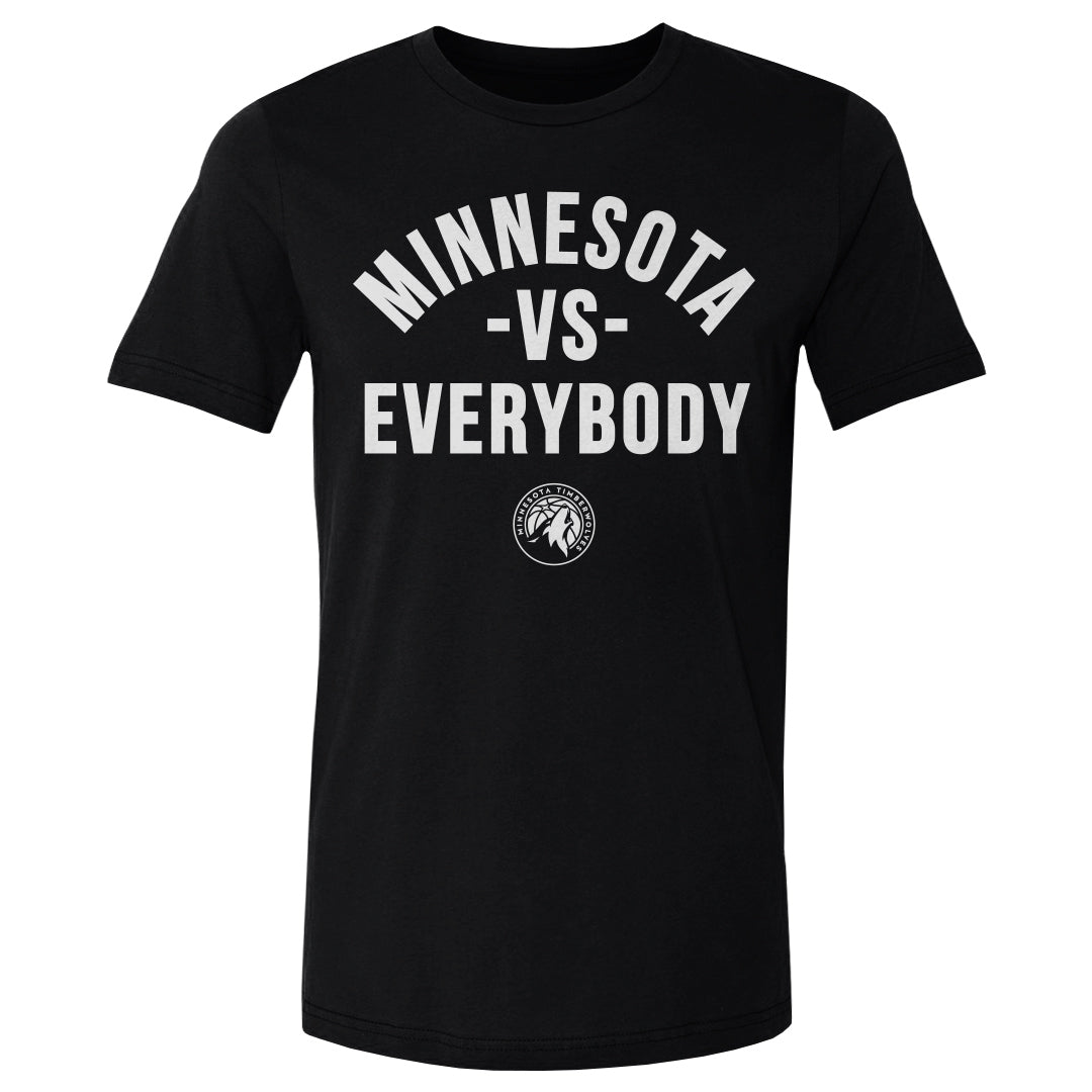 Minnesota Timberwolves Vs. Everybody Men's Cotton Tee