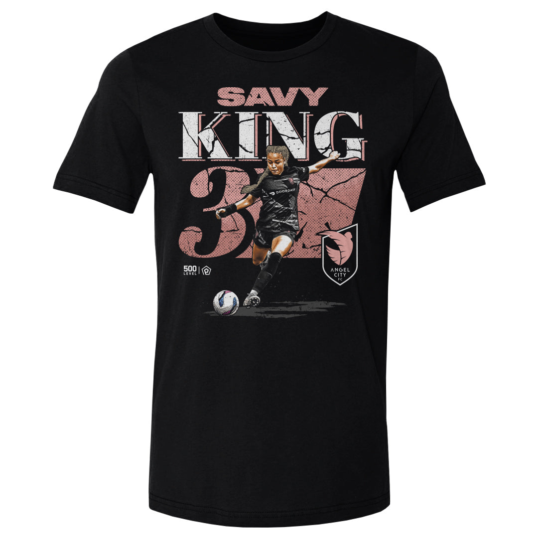 Savy King Angel City FC Cracked Number WHT