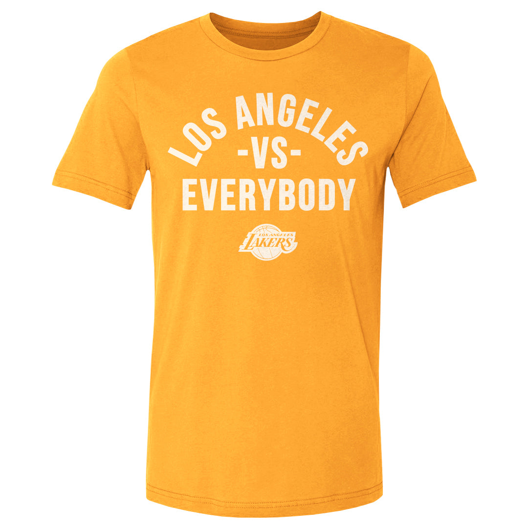 Los Angeles Lakers Vs. Everybody Men's Cotton Tee