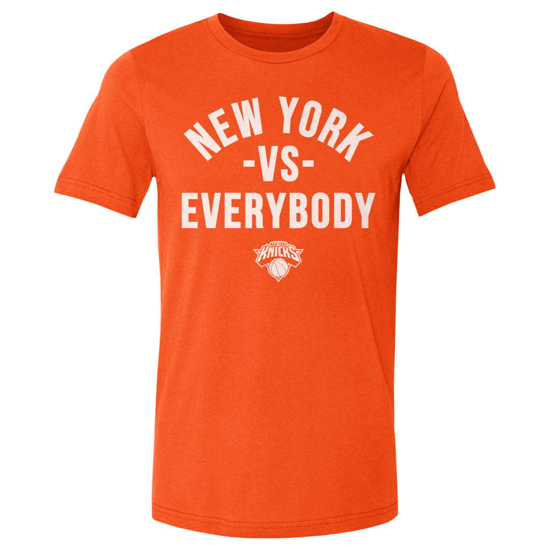 New York Knicks Vs. Everybody Men's Cotton Tee