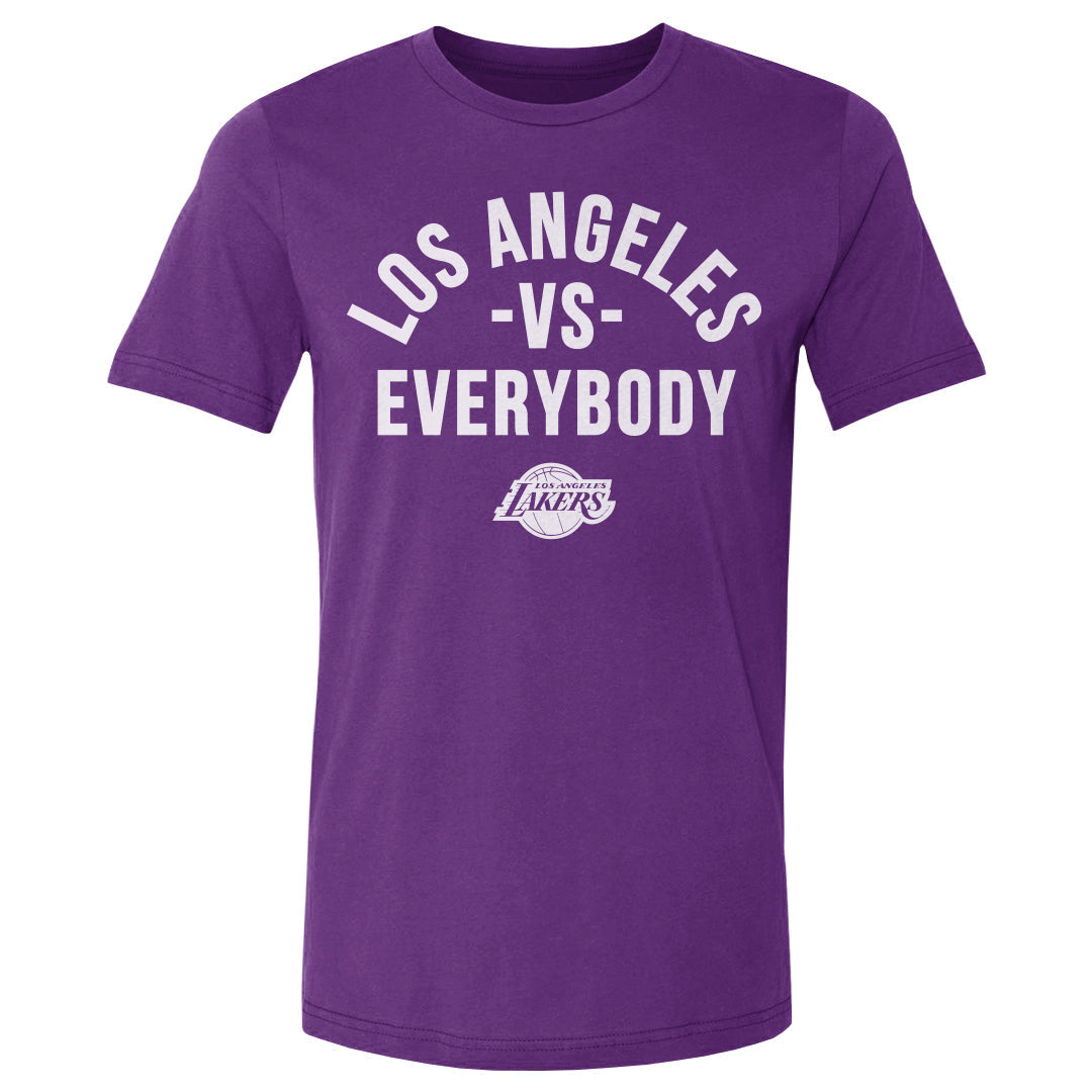 Los Angeles Lakers Vs. Everybody Men's Cotton Tee