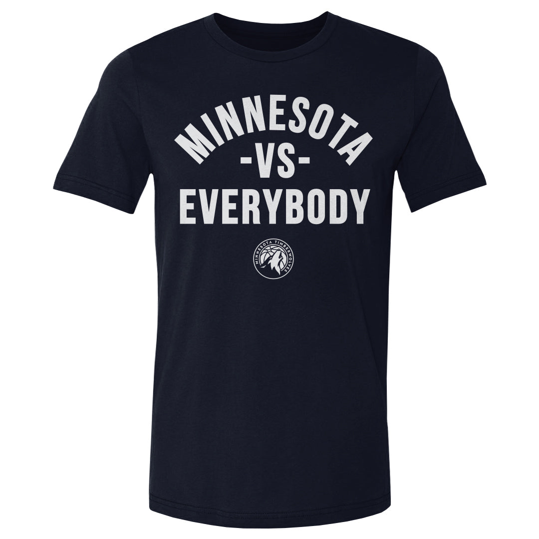 Minnesota Timberwolves Vs. Everybody Men's Cotton Tee