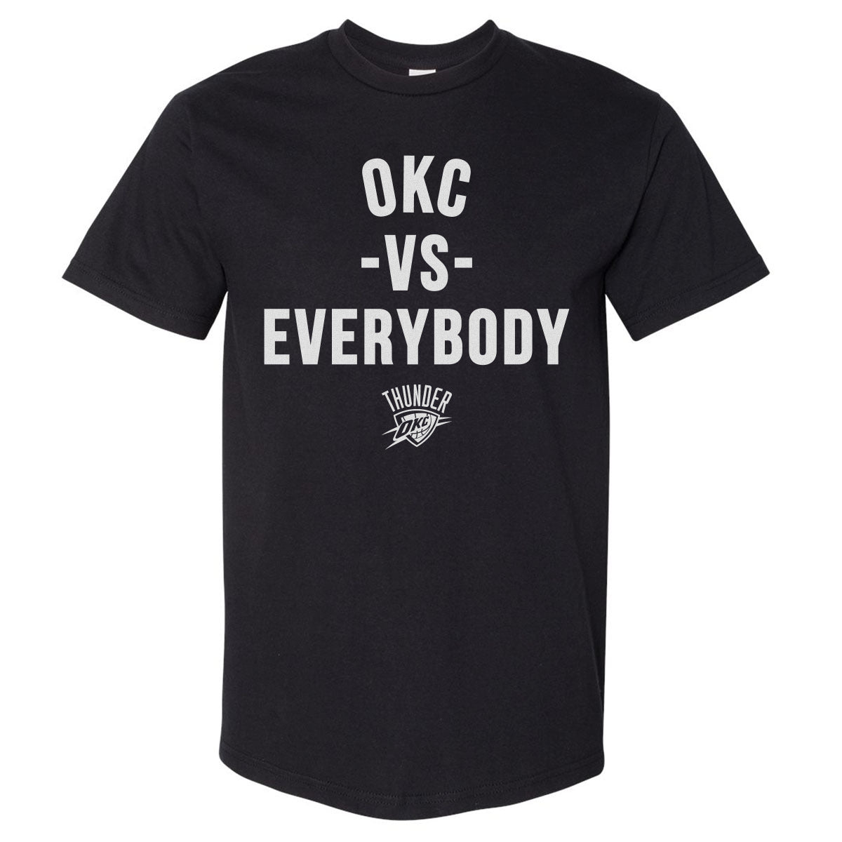 Oklahoma City Thunder Vs. Everybody Heavyweight Tee