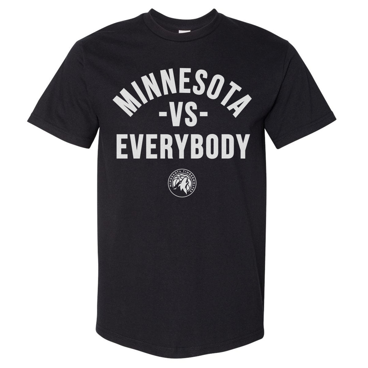 Minnesota Timberwolves Vs. Everybody Men's Heavyweight Tee