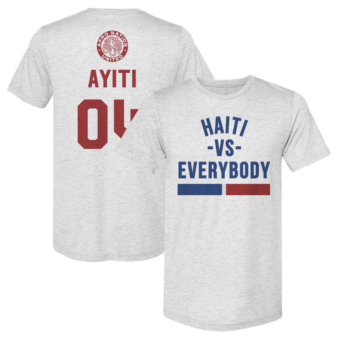 Haiti Vs. Everbody Afro Nation F&B WHT