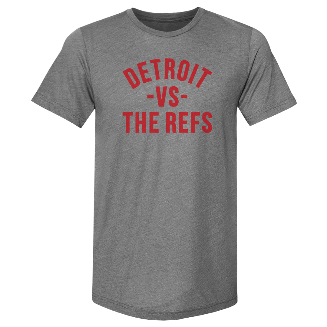 Detroit Vs. The Refs Red WHT