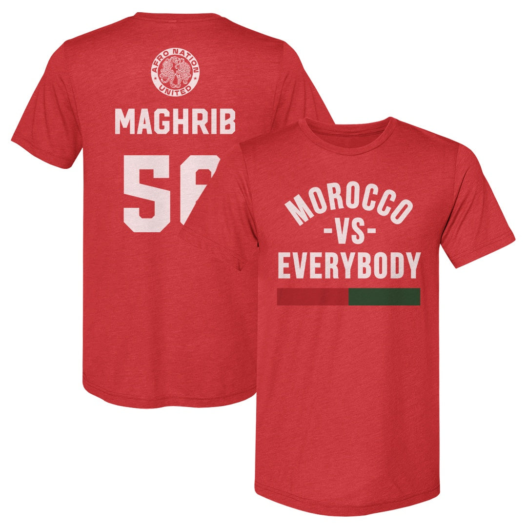 Morocco Vs. Everbody Afro Nation F&B WHT