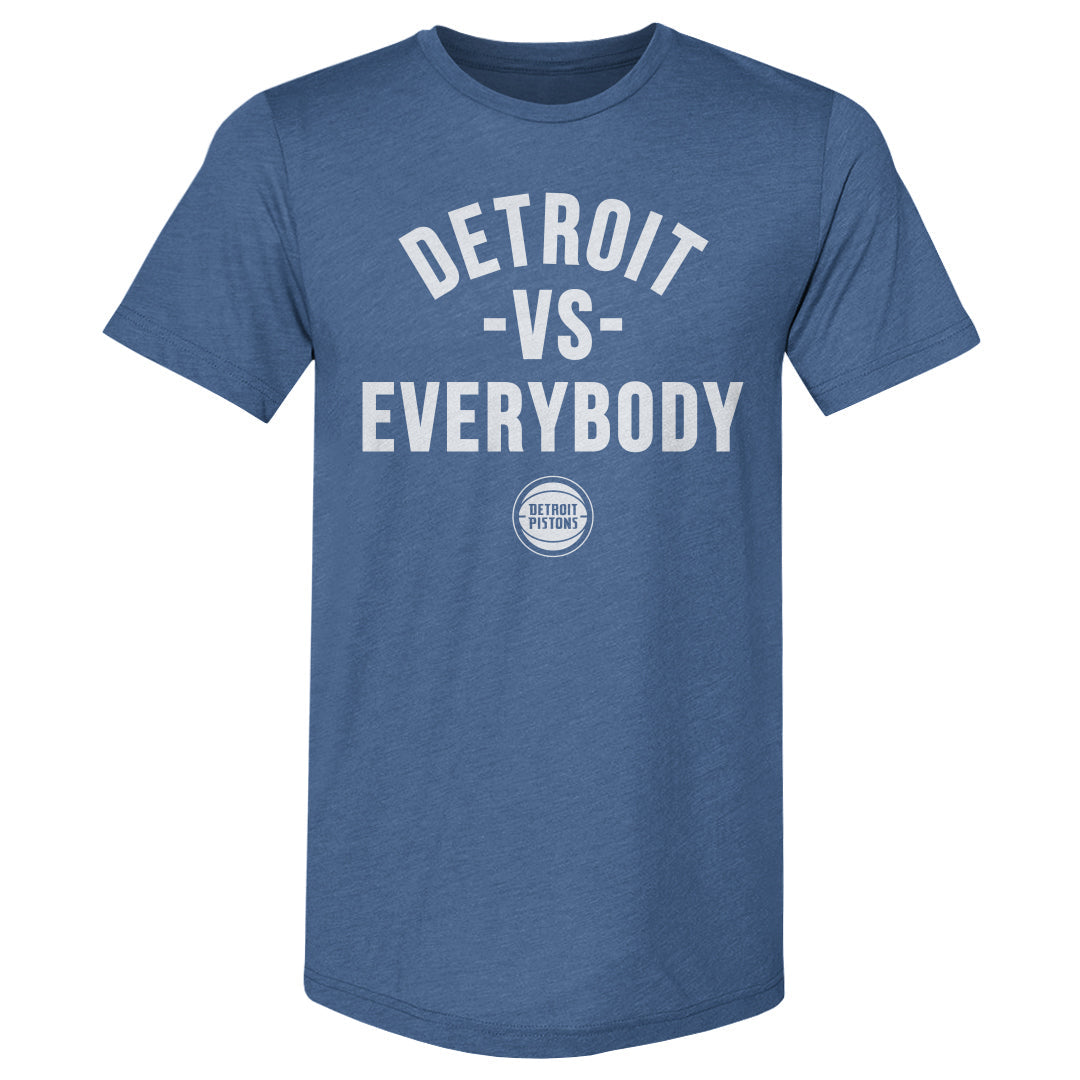 Detroit Pistons Vs. Everybody Men's Premium Tee
