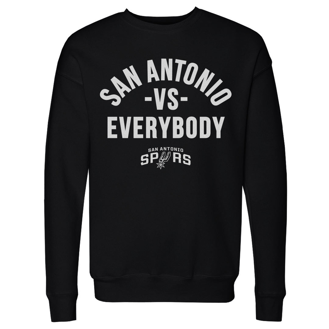 San Antonio Spurs Vs. Everybody Men's Crewneck