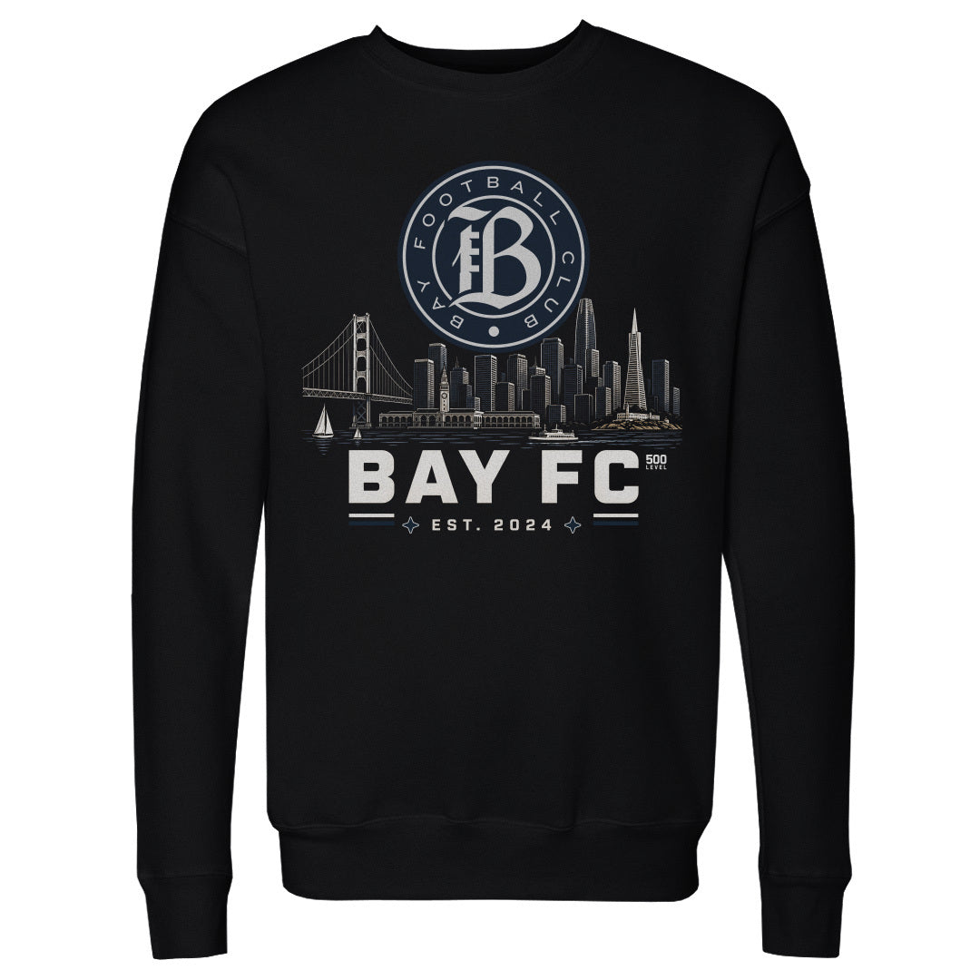 Bay FC Skyline Logo WHT