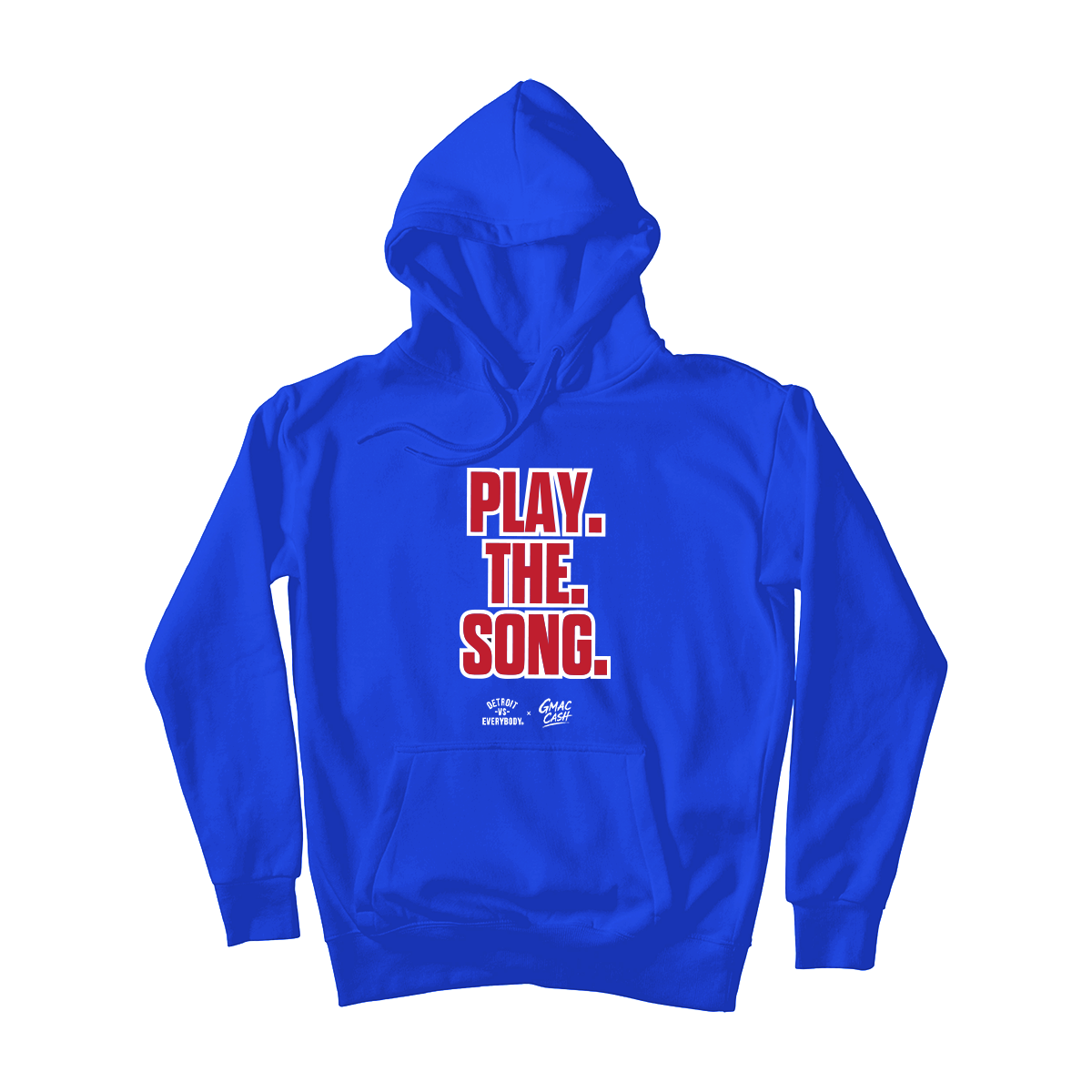 Gmac Cash x DVE - Play The Song Hoodie Blue