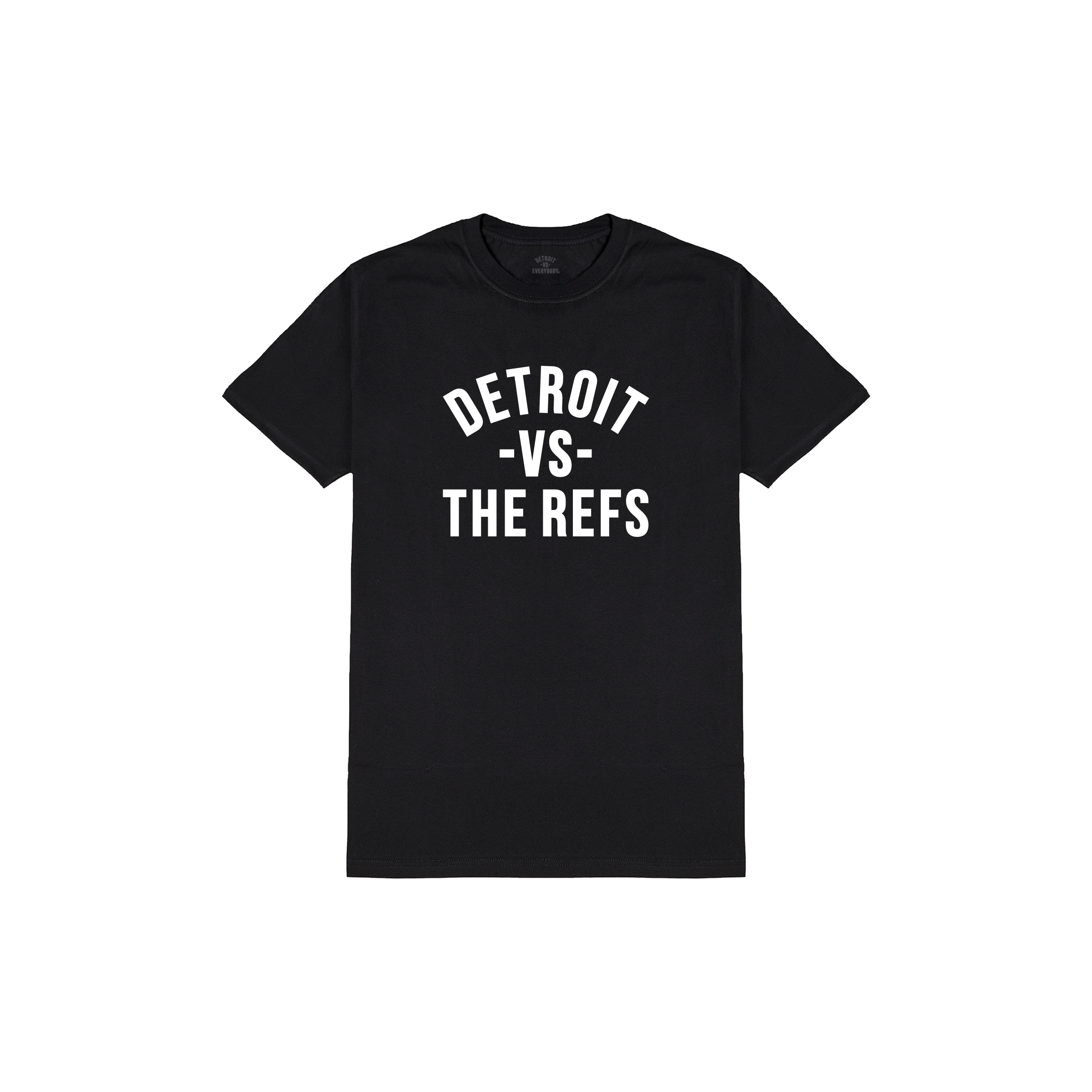 Detroit Vs The Refs Tee - Black/White